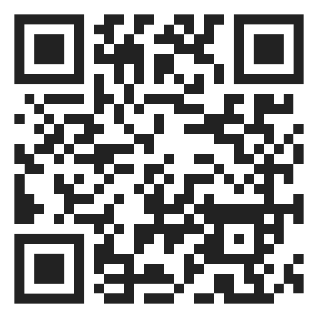 QR-kode til stemmeskjemaet for Fringe Awards